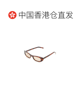 1h可退 香港直邮Saint Laurent 圣罗兰 女士 矩形框醋纤太阳眼镜