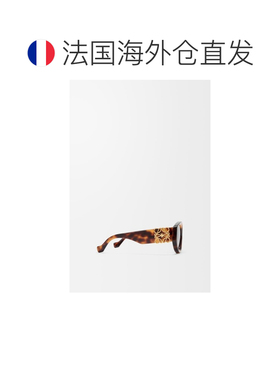 自营欧洲直邮LOEWE罗意威 Maxi Anagram Butterfly女士棕色醋酸太