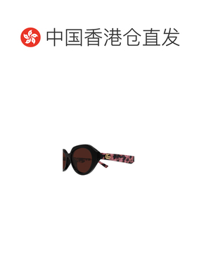 香港直邮GUCCI 女士眼镜 GG2178S003 CO 红色 几何框太阳镜