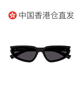 1h可退 香港直邮Saint Laurent 圣罗兰 女士 全黑黑色醋纤太阳眼