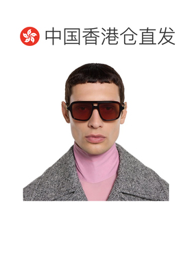 1h可退 香港直邮Gucci 古驰 女士 飞行员镜框太阳眼镜 851735J074