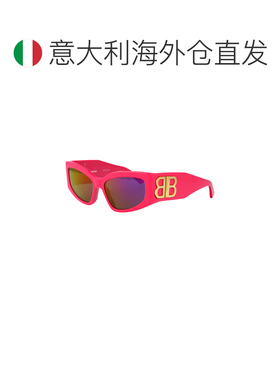 1h可退 欧洲直邮BALENCIAGA 女士太阳镜 BB0324SK010 SS2026 红色