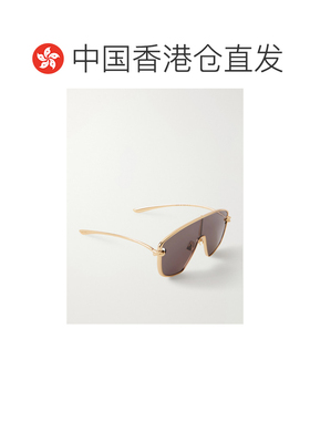 香港直邮Bottega Veneta 葆蝶家 女士 打结飞行员镀金太阳眼镜 BV