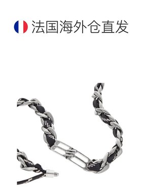 自营欧洲直邮Balenciaga巴黎世家 BB Icon女士链节链条锁骨链