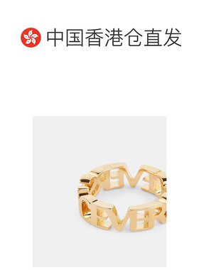 1h可退 香港直邮versace 范思哲 女士 徽标戒指 001180 colorful