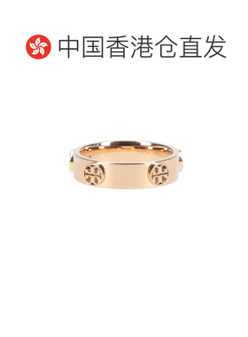 香港直邮TORY BURCH 女士戒指 181932720 AW2026 金色 标志戒指