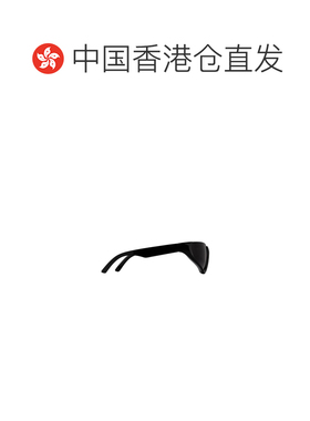 【99新未使用】香港直邮Balenciaga 黑色XPANDER 徽标太阳镜 6819