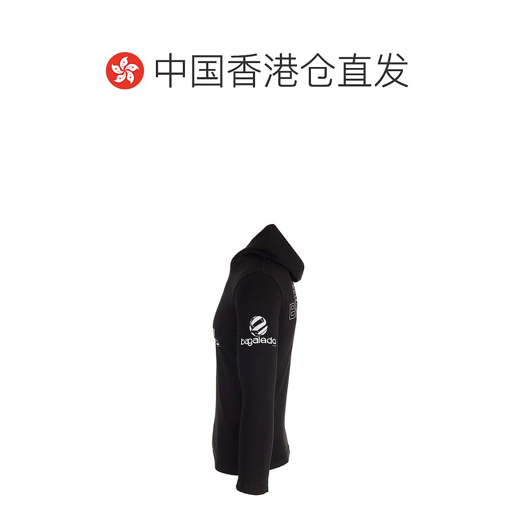 【99新未使用】香港直邮Balenciaga 巴黎世家 男士 长袖连帽T恤 - 图1