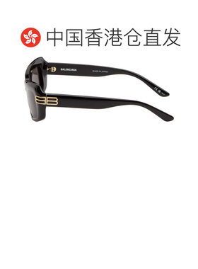 1h可退 香港直邮Balenciaga 巴黎世家 女士 黑色 Casino Cateye