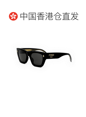 1h可退 香港直邮Fendi芬迪Roma FE40100I 01A女士太阳镜