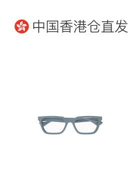 1h可退 香港直邮Gucci 古驰 男士 矩形框平光镜 GG1539O blue蓝色