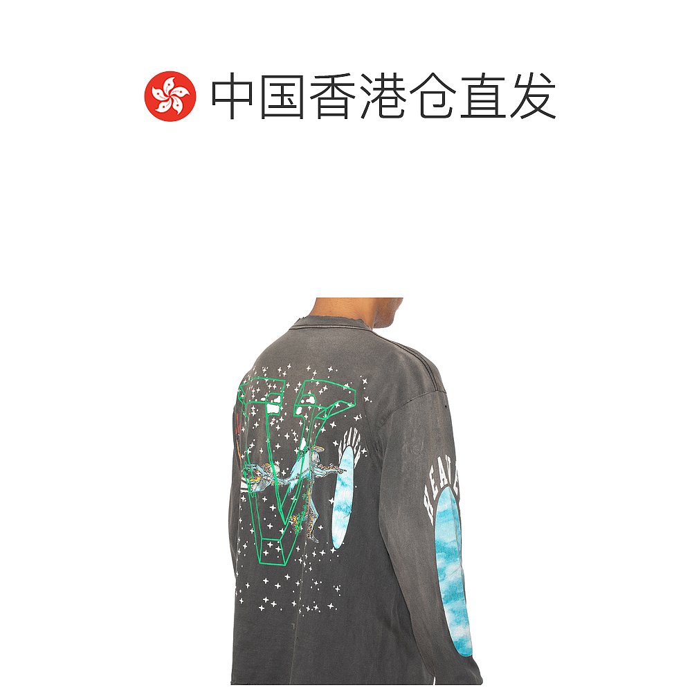 香港直邮SAINT MXXXXXX男士VLONE X全棉T恤-图1