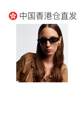 香港直邮Saint Laurent 圣罗兰 女士 SL 557 Plump 阴影矩形太阳