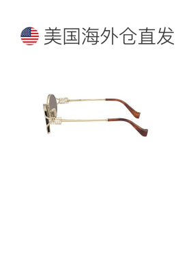 美国直邮Miu Miu 缪缪 女士 椭圆形太阳眼镜 8056262577486