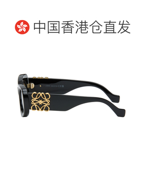 1h可退 香港直邮LOEWE 罗意威 男士 黑色 Beveled Oval Maxi Anag