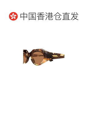 1h可退 香港直邮Bottega Veneta 葆蝶家 女士 椭圆框太阳镜 BV139