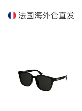 自营GUCCI古驰 男女同款黑色醋纤大方框墨镜百搭舒适感