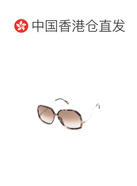 香港直邮CHLOÉ 女士太阳镜 CH0404S003 AW2026 棕色