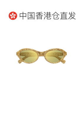 1h可退 香港直邮VALENTINO 女士太阳镜 VG0008S003 CO 金色