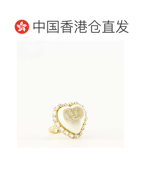 香港直邮VALENTINO 女士戒指 WJ0BT3EXE3DV SS2026 金色 Vlogo戒