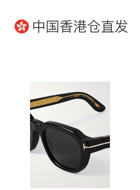 1h可退 香港直邮Tom Ford 汤姆 福特 男士 符号D形框醋纤太阳眼镜