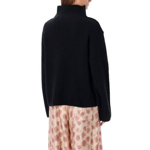 1h可退 香港直邮Marni 玛尼 女士 MAGLIONE 马海毛针织衫(COLLO A - 图0