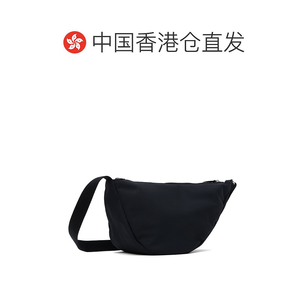 1h可退 香港直邮The Row 男士 黑色 Slouchy Banana 斜挎包 W1304 - 图1