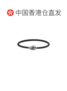 香港直邮mcqueen 亚历山大 麦昆 男士 手链 black黑色 舒适时尚