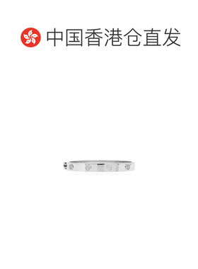 香港直邮TORY BURCH 女士手链手镯 181930022 SS2026 银色 图标铰