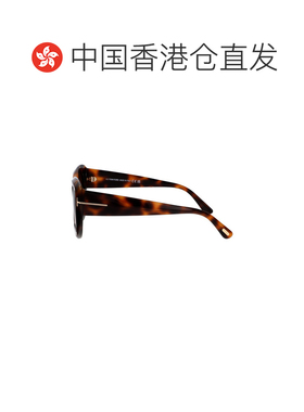 1h可退 香港直邮Tom Ford 汤姆 福特 女士 雪茄色醋纤太阳眼镜 FT
