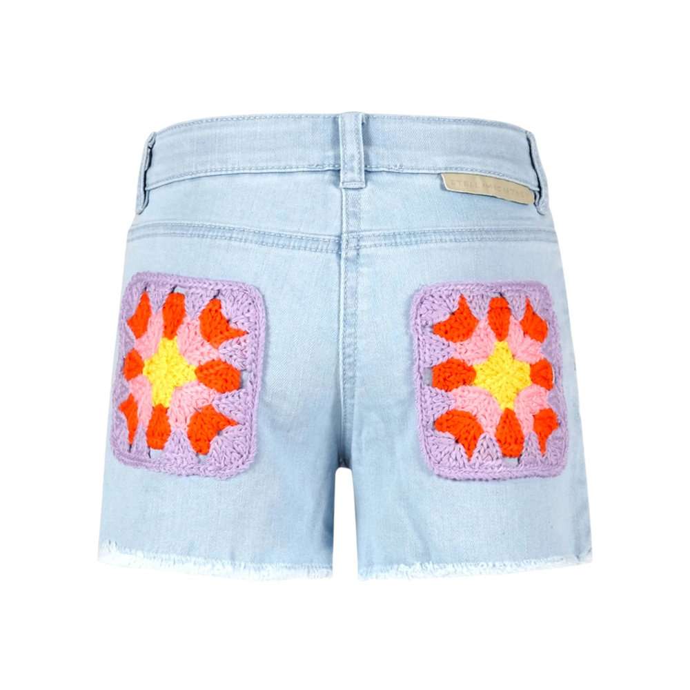 1h可退 香港直邮Stella McCartney 腰带环牛仔短裤 TY6A39Z0153,淘宝优惠券,粉丝福利购,淘宝优惠卷