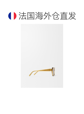 自营1h可退 欧洲直邮Loewe罗意威 女士透明橄榄绿醋酸纤维猫眼款