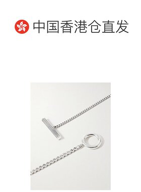 香港直邮Bottega Veneta 葆蝶家 男士 编织纯银项链 732331V5070