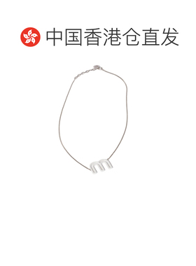Miu Miu 徽标项链 5IC3542G9S