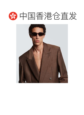 1h可退 香港直邮Celine 思琳 男士 Triomphe 12 矩形太阳眼镜
