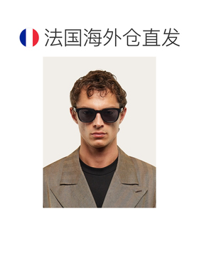 自营欧洲直邮Ferragamo菲拉格慕 男士黑色醋酸纤维太阳镜