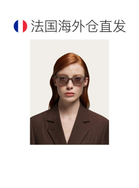 自营欧洲直邮Ferragamo菲拉格慕 女士棕色醋酸纤维太阳镜