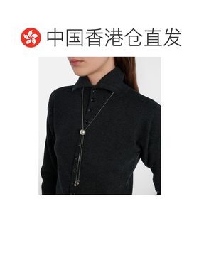 香港直邮Lemaire 女士 Rattle bolo 领带 metal金属色 舒适时尚