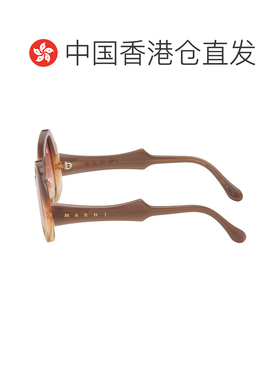 香港直邮Marni 玛尼 女士 灰褐色 Anu Ohia 太阳镜 Z20OHIA