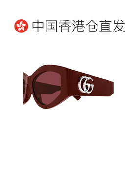 1h可退 香港直邮Gucci 古驰 女士 Eyewear 椭圆框太阳镜 GG1951S