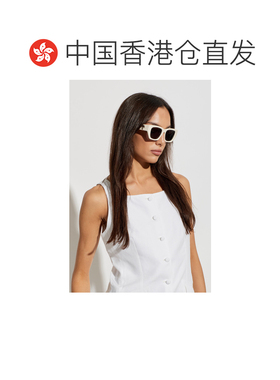 香港直邮PALM ANGELS 男士太阳镜 PERI0340510107 CO 白色 Sungla