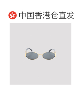 香港直邮versace 范思哲 女士 金色金属太阳眼镜 0VE2299100287