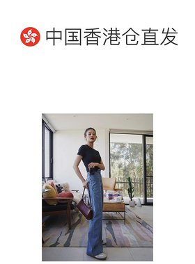 香港直邮Maison Margiela 子时当归同款 高腰直筒微喇牛仔裤 S51L