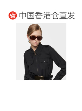 1h可退 香港直邮Celine 思琳 女士 矩形太阳眼镜 brown棕色 舒适