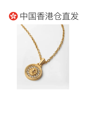 1h可退 香港直邮versace 范思哲 女士 Medusa水晶项链 1026118-1A