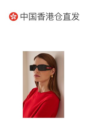 1h可退 香港直邮Gucci 古驰 女士 方形框醋纤太阳眼镜 colorful花