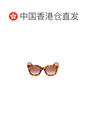 Tod's 几何框太阳镜 TO0301正品舒适遮阳显脸小高【付后1h可退】