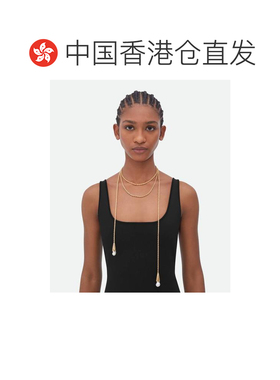 1h可退 香港直邮Bottega Veneta 珍珠围巾项链 786153V721A