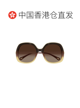 香港直邮CHLOÉ 女士眼镜 CH0327S006 CO 棕色 全框太阳镜
