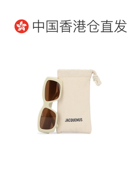 香港直邮Jacquemus 女士 CROISIERESAND/GOLD/BROWN 太阳镜 JAC60